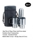 Vacuum flasks and coffee mugs