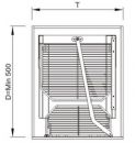 Metal Basket for Pantry units(BC-P2050)