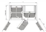 Metal Basket for pantry units(BC-P1620)